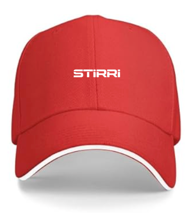 STIRRI adjustable bucket hat - red