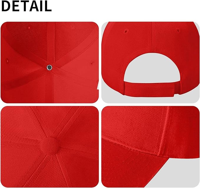 STIRRI adjustable bucket hat - red