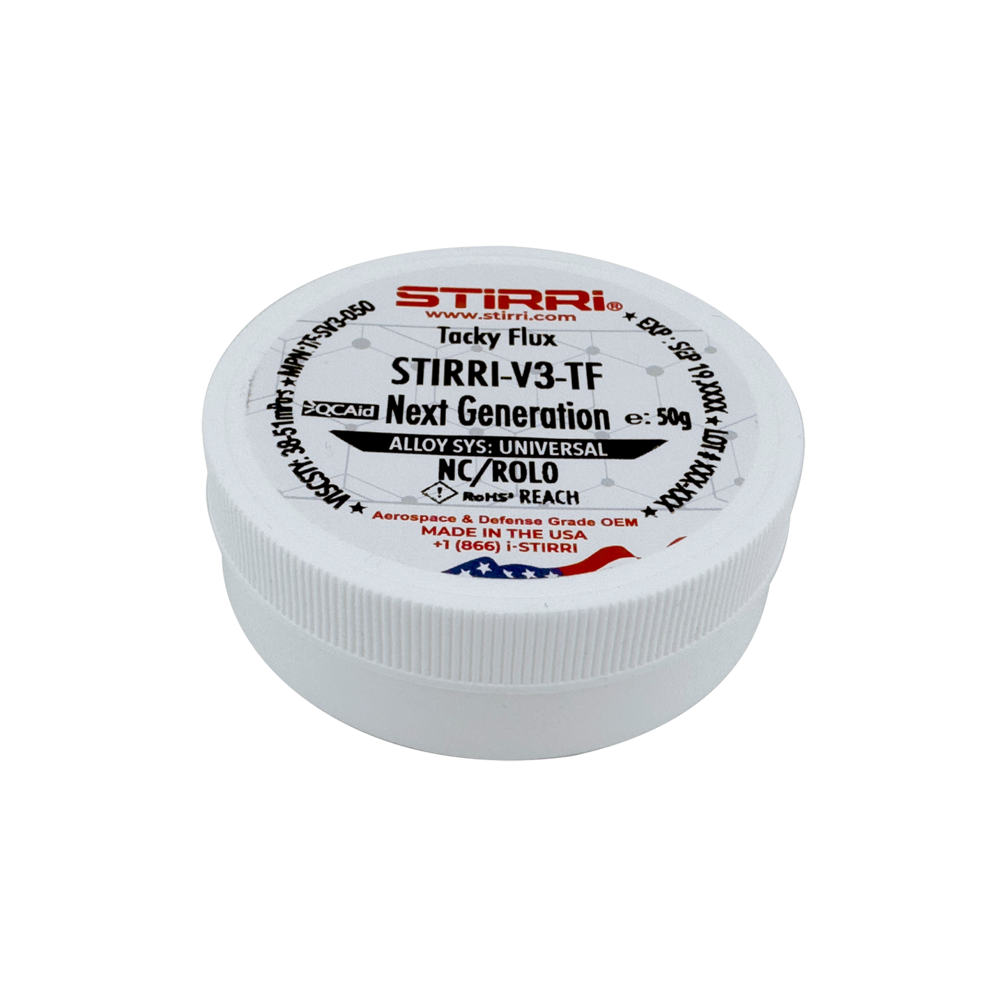 V3-TF – Universal No-Clean Tacky Flux with Halogen Booster (ROL0)