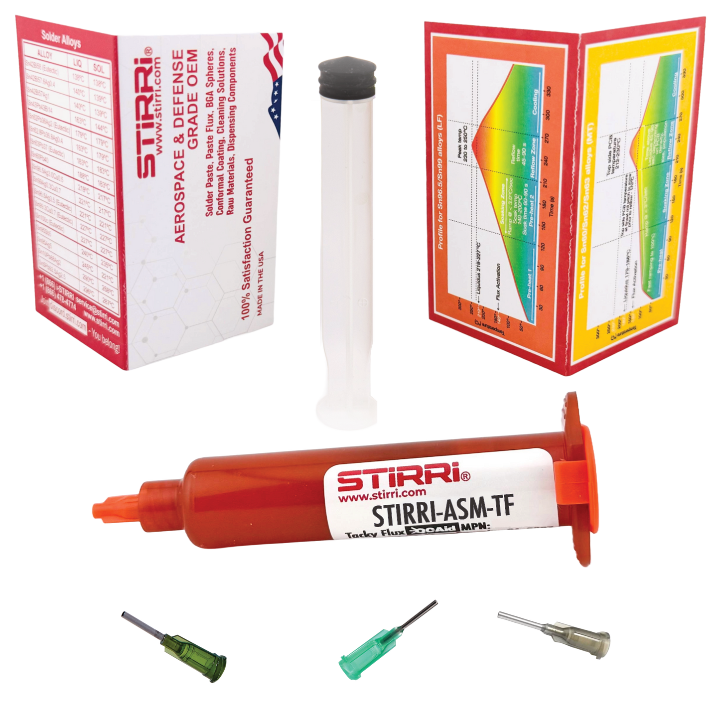 ASM-TF universal no-clean tacky soldering flux for hand-soldering and automated assembly (ROL0)