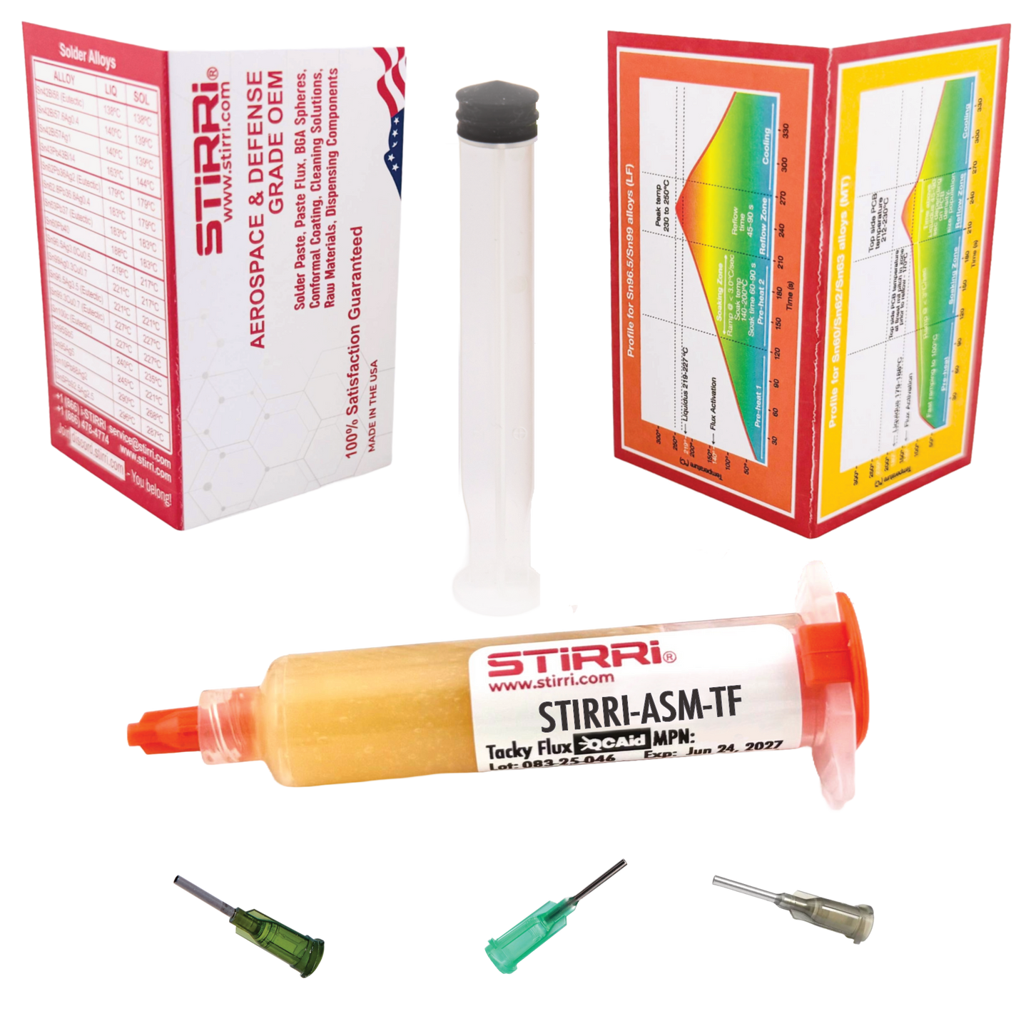 ASM-TF universal no-clean tacky soldering flux for hand-soldering and automated assembly (ROL0)