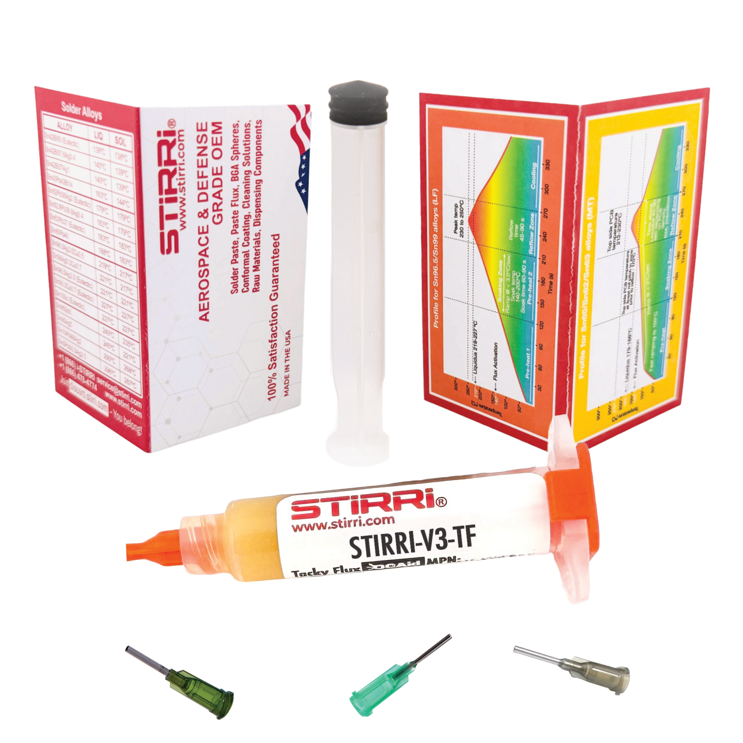 V3-TF – Universal No-Clean Tacky Flux with Halogen Booster (ROL0)