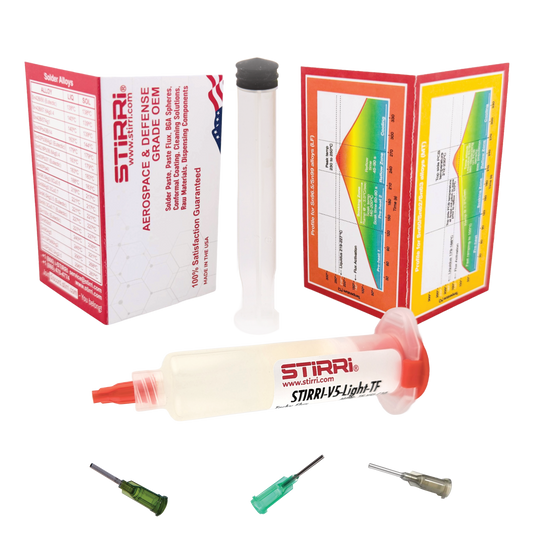 V5-Light-TF – Universal No-Clean Synthetic Halogen-Free Soldering Tacky Flux for Advanced Electronics (ROL0)