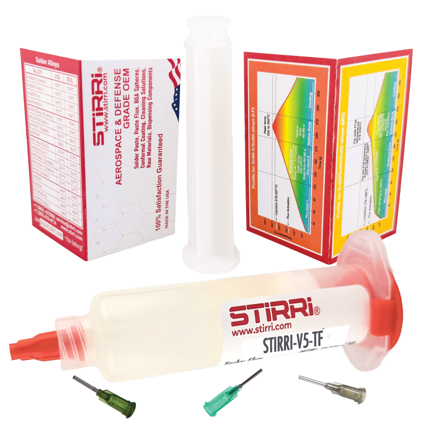 V5-TF – Universal Air-Free No-Clean Halogen-Free Soldering Tacky Flux for Advanced Electronics (ROL0)