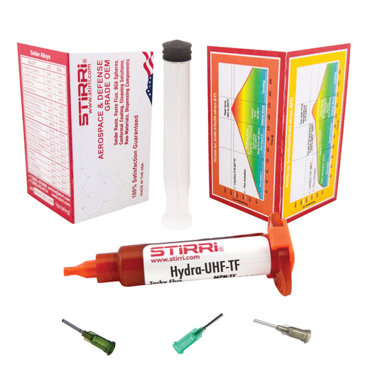 Hydra-UHF-TF universal water-soluble resin-based halogen-free synthetic tacky paste flux (REL0)